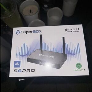 S6 Pro Smart Media Player - Black